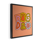 Dog Dad Framed Canvas Print Gallery Image 2