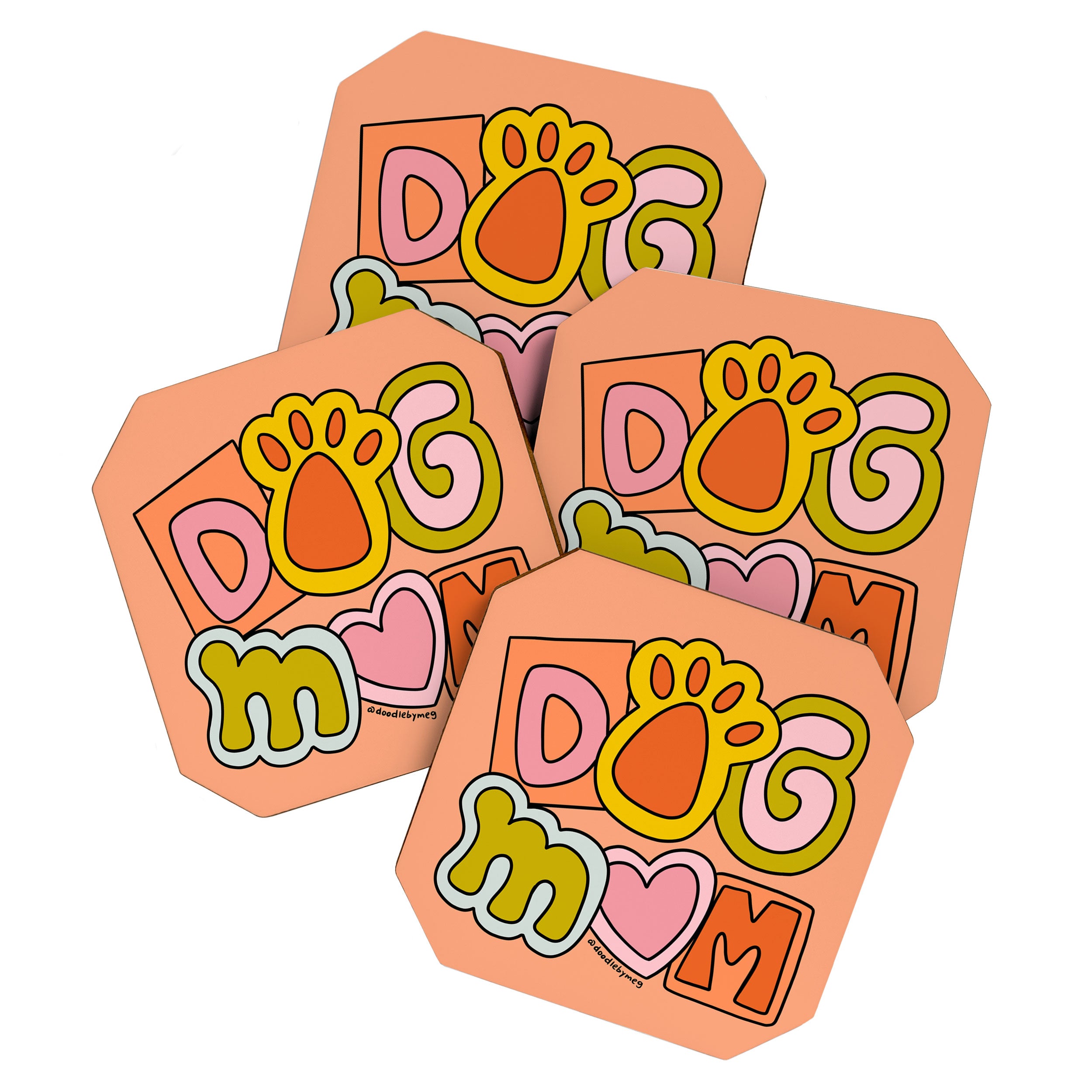 Dog Mom Coaster Gallery Image 1