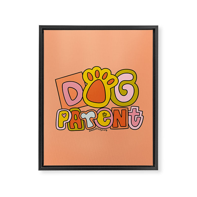Dog Parent Framed Canvas Print Gallery Image 8