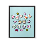 Doing My Best Framed Canvas Print Gallery Image 8