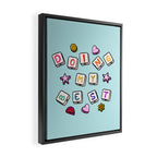 Doing My Best Framed Canvas Print Gallery Image 2