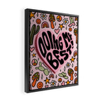 Doing My Best Framed Canvas Print Gallery Image 2