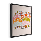 Don't Forget to Heal Your Inner Child Framed Canvas Print Gallery Image 2