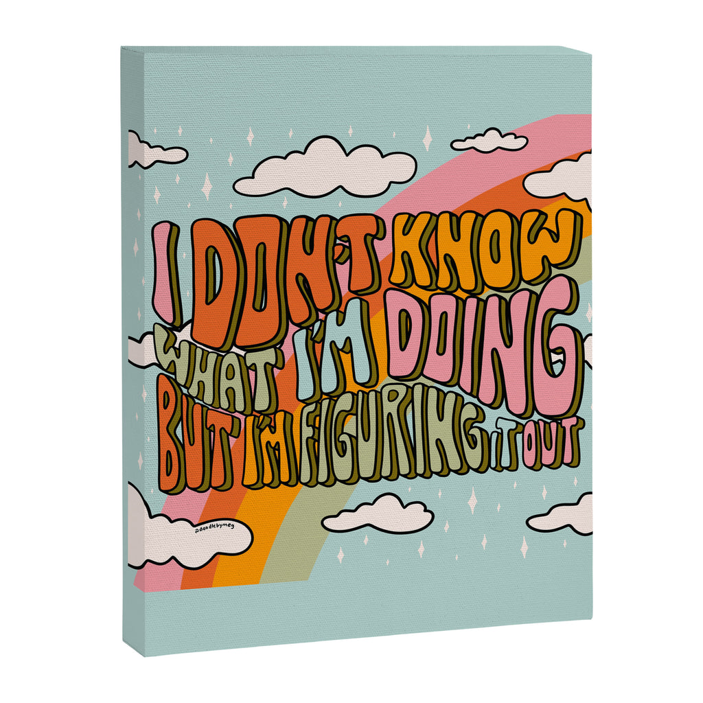 Don't Know What I'm Doing Canvas Print Gallery Image 8