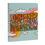 Don't Know What I'm Doing Canvas Print Gallery Image 8