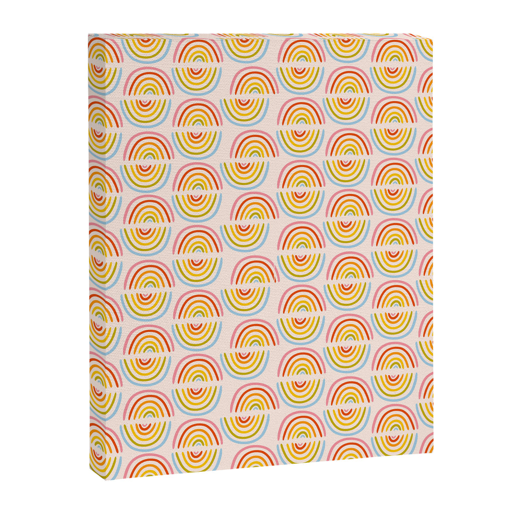 Doodle Rainbow Print Canvas Print Gallery Image 8
