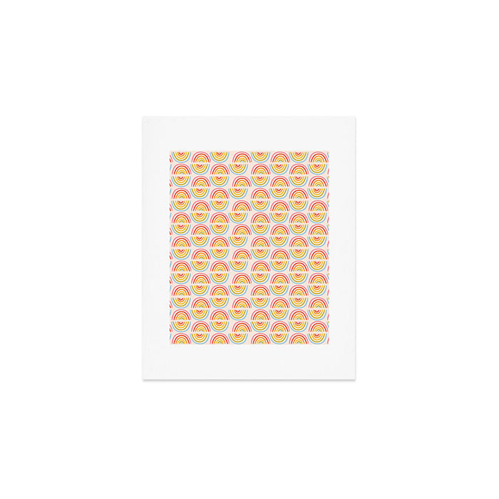 Doodle Rainbow Print Art Print Gallery Image 1