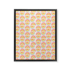 Doodle Rainbow Print Framed Canvas Print Gallery Image 8
