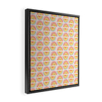 Doodle Rainbow Print Framed Canvas Print Gallery Image 2