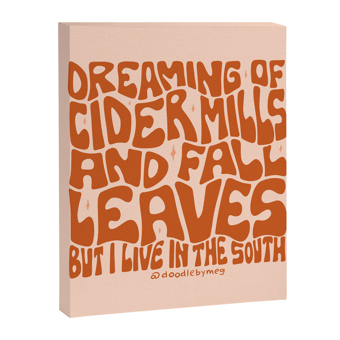 Dreaming of Cider Mills Canvas Print Gallery Image 1