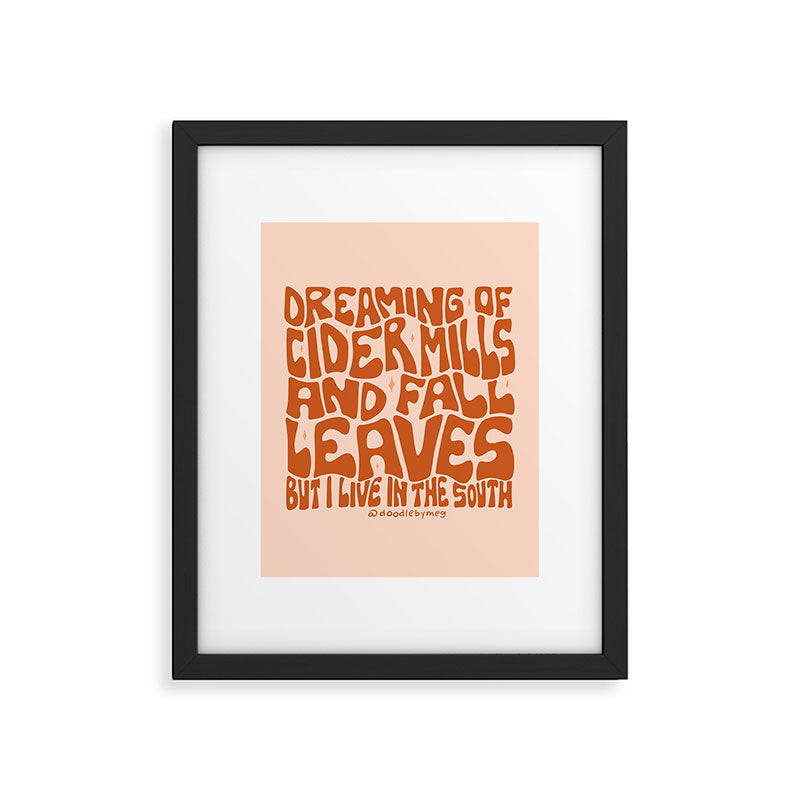 Dreaming of Cider Mills Framed Art Print Gallery Image 6