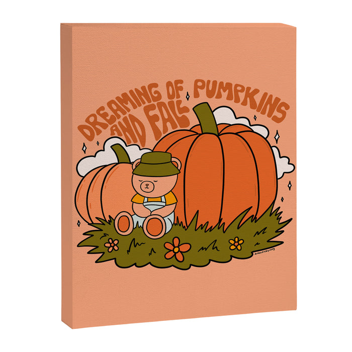 Dreaming of Pumpkins Canvas Print Gallery Image 1