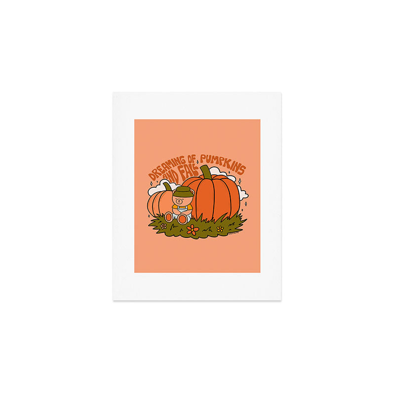 Dreaming of Pumpkins Art Print Gallery Image 1