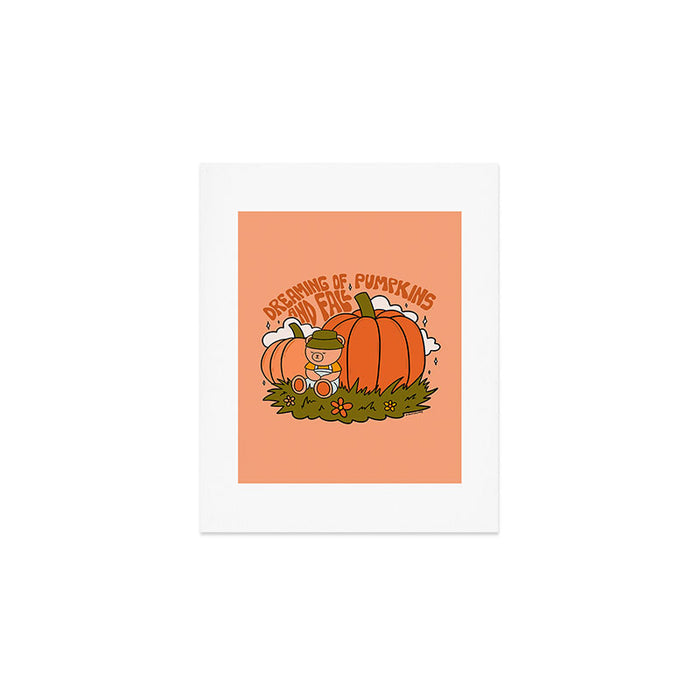 Dreaming of Pumpkins Art Print Gallery Image 1