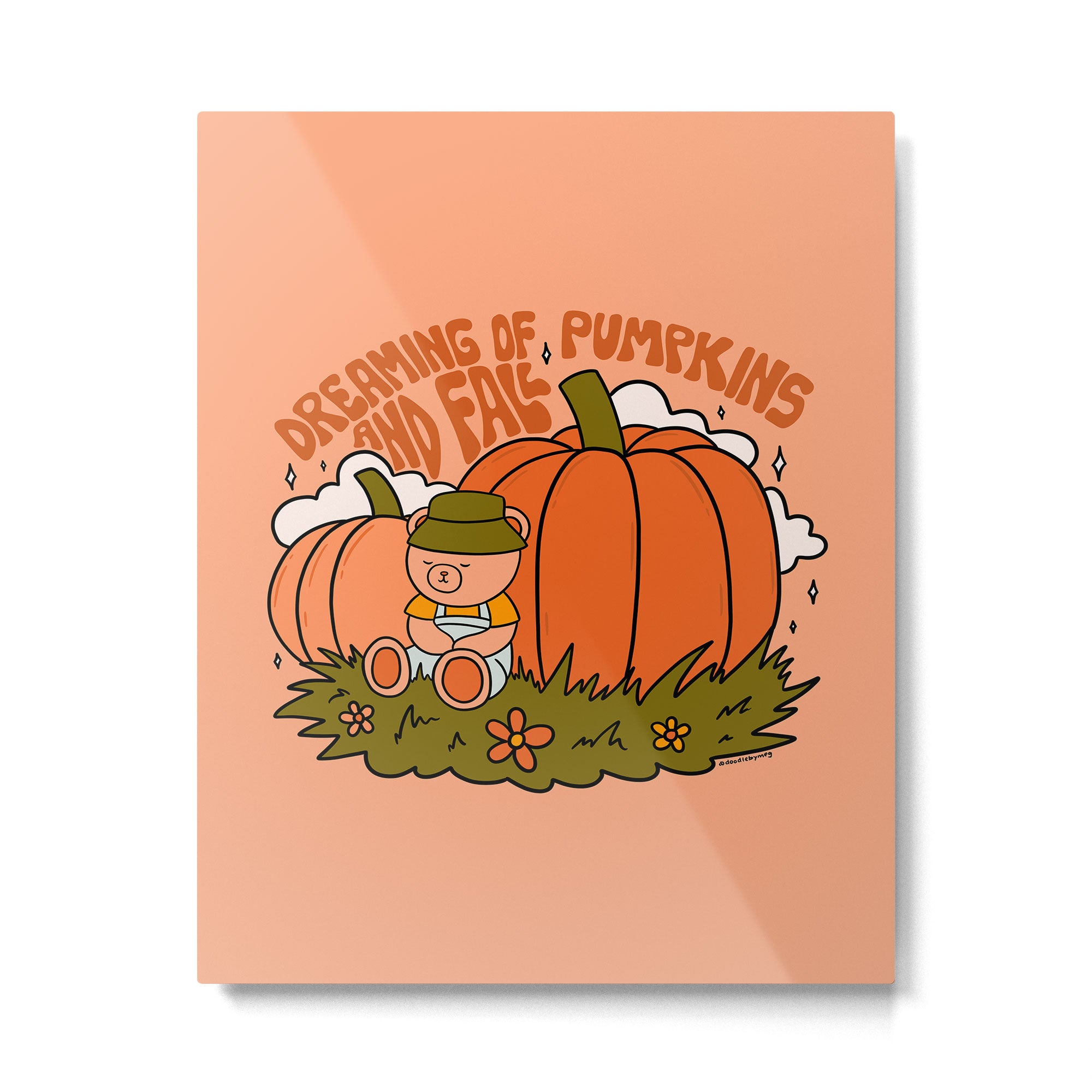 Dreaming of Pumpkins Metal Print Gallery Image 6