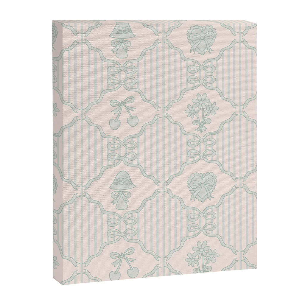 Eloise Print in Blue Canvas Print Gallery Image 8