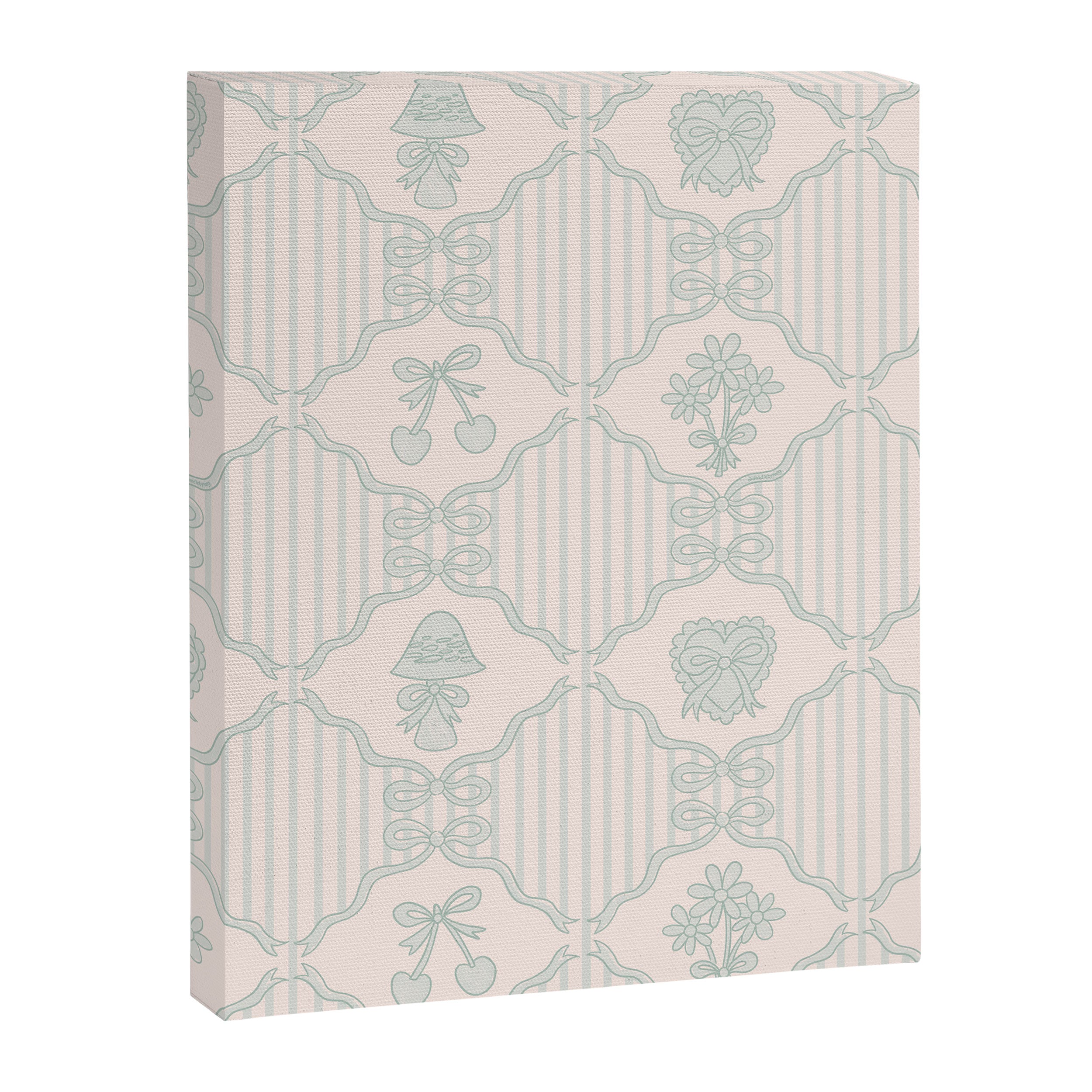 Eloise Print in Blue Canvas Print Gallery Image 8