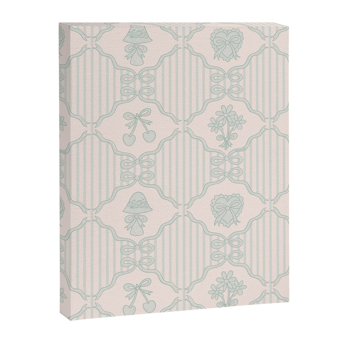 Eloise Print in Blue Canvas Print Gallery Image 1