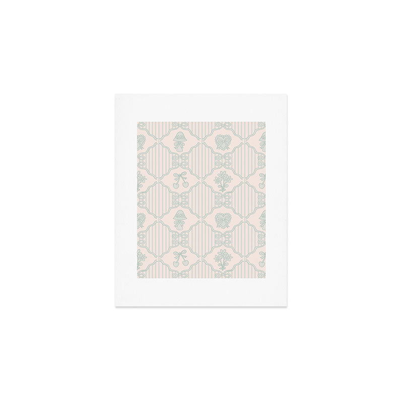 Eloise Print in Blue Art Print Gallery Image 1