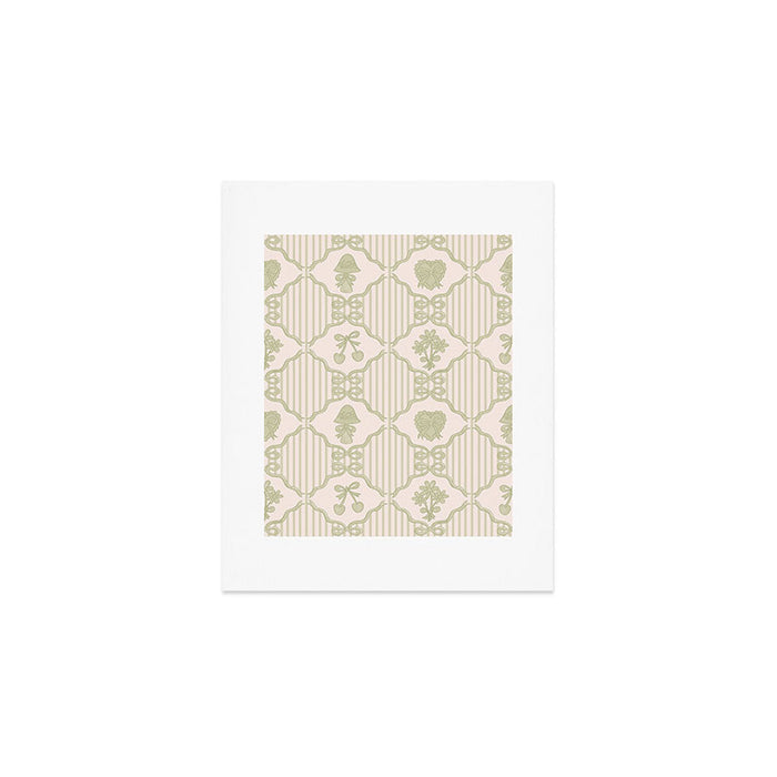 Eloise Print in Green Art Print Gallery Image 1