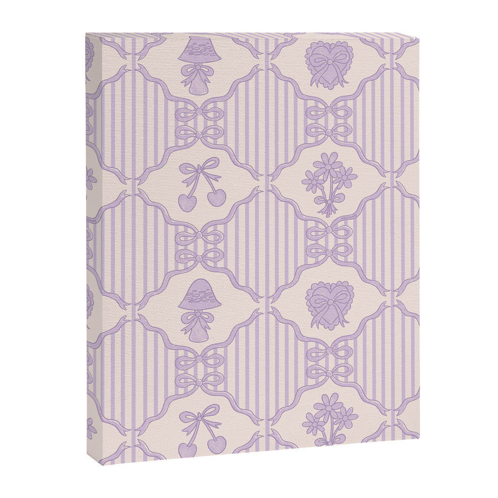 Eloise Print in Lavender Canvas Print Gallery Image 8