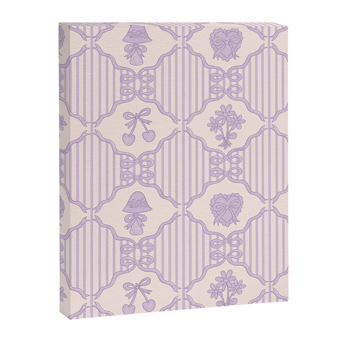 Eloise Print in Lavender Canvas Print Gallery Image 1