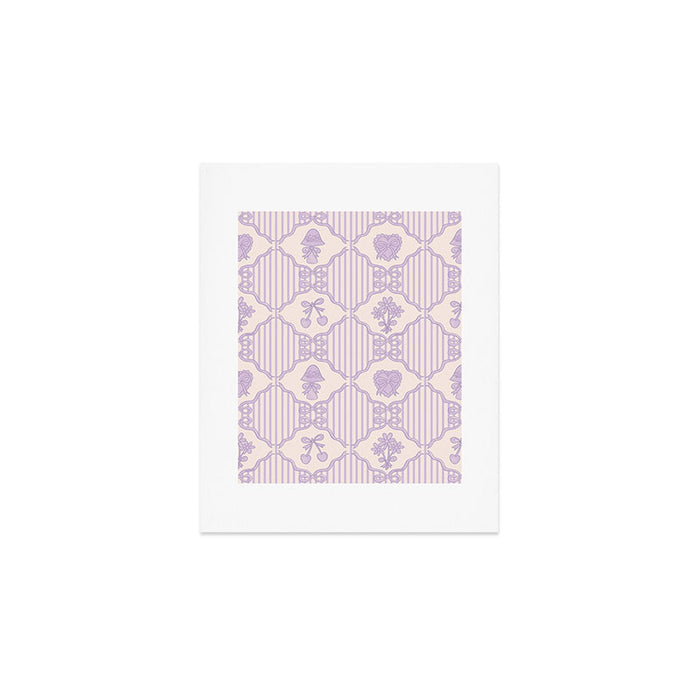 Eloise Print in Lavender Art Print Gallery Image 1