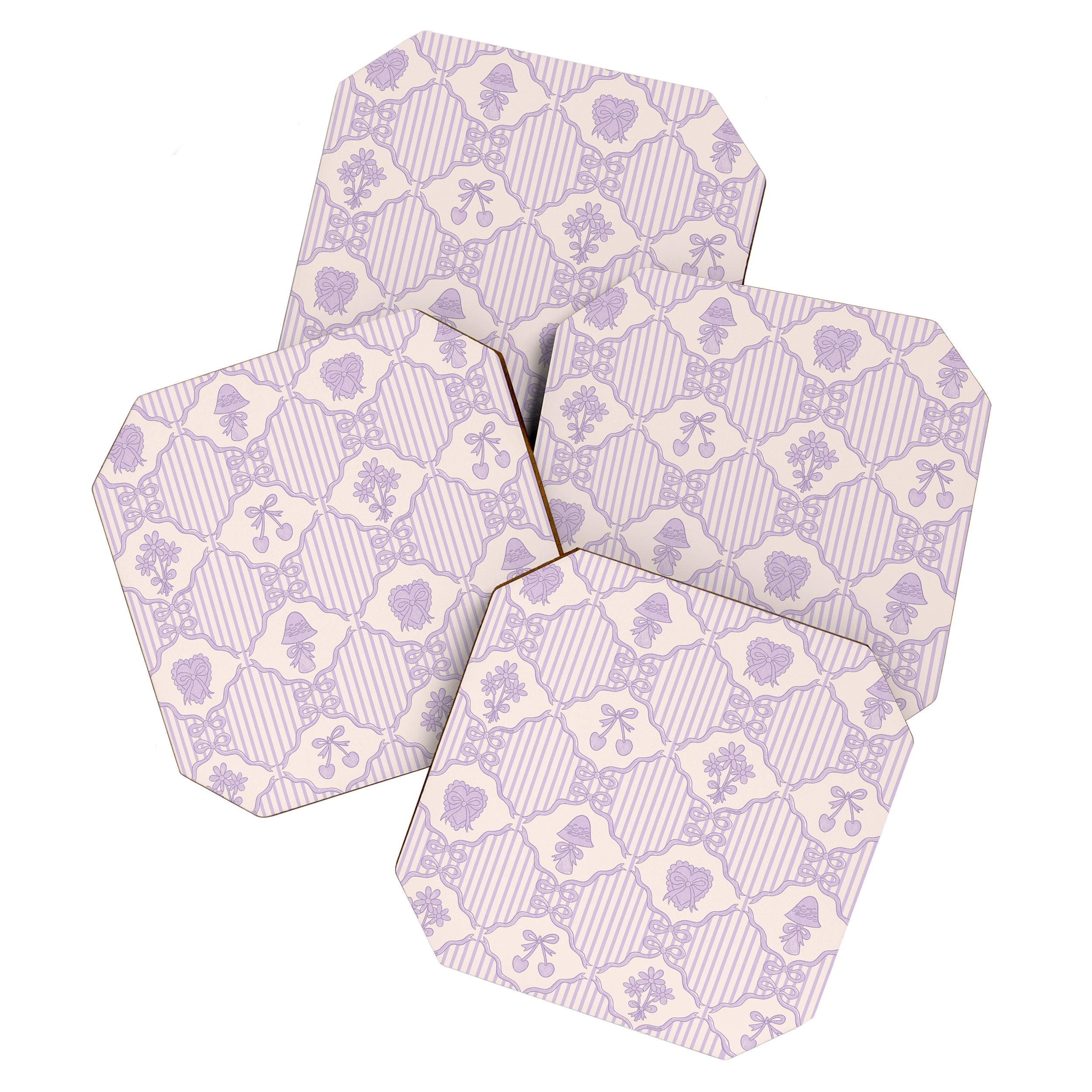 Eloise Print in Lavender Coaster Gallery Image 1