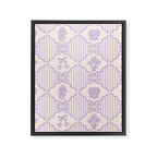 Eloise Print in Lavender Framed Canvas Print Gallery Image 8