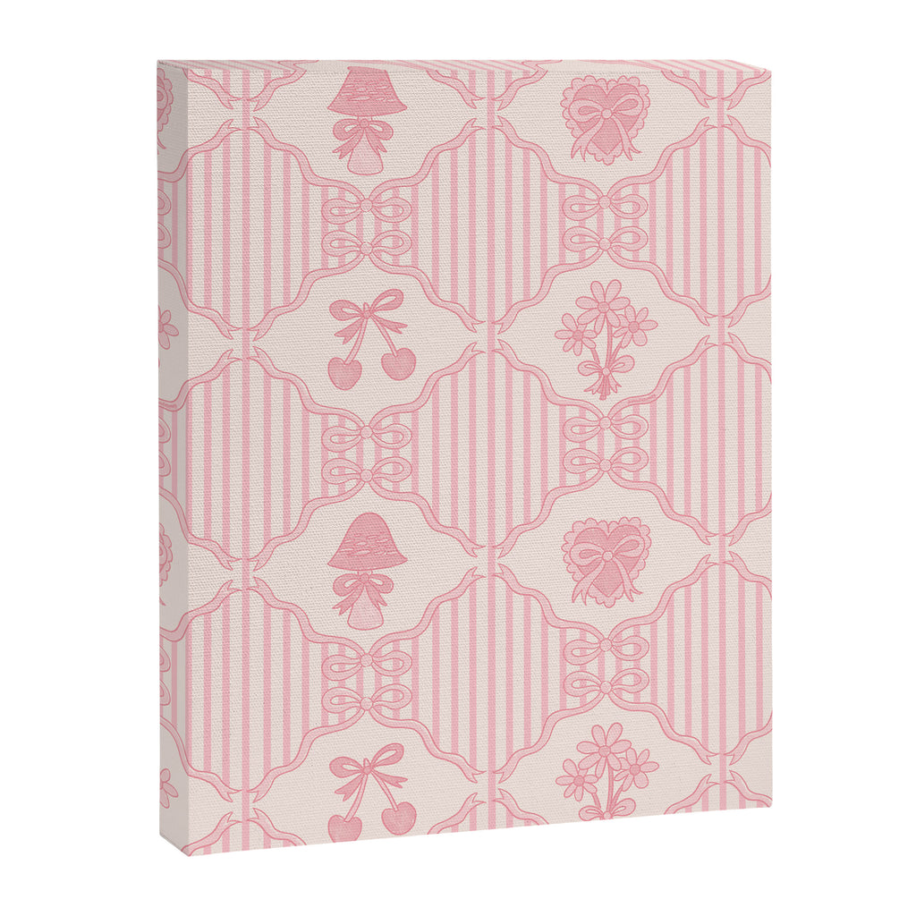 Eloise Print in Pink Canvas Print Gallery Image 8