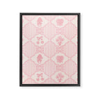 Eloise Print in Pink Framed Canvas Print Gallery Image 8