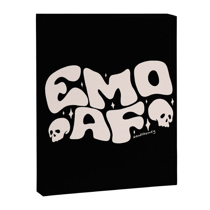 Emo As Fuck Canvas Print Gallery Image 1