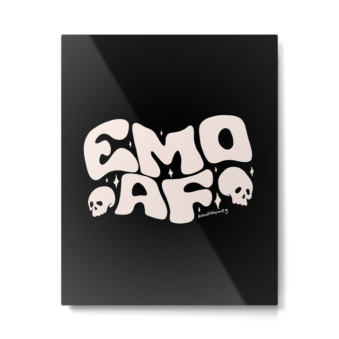 Emo As Fuck Metal Print Gallery Image 1