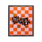 Emo Boy Summer Framed Canvas Print Gallery Image 8