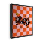 Emo Boy Summer Framed Canvas Print Gallery Image 2