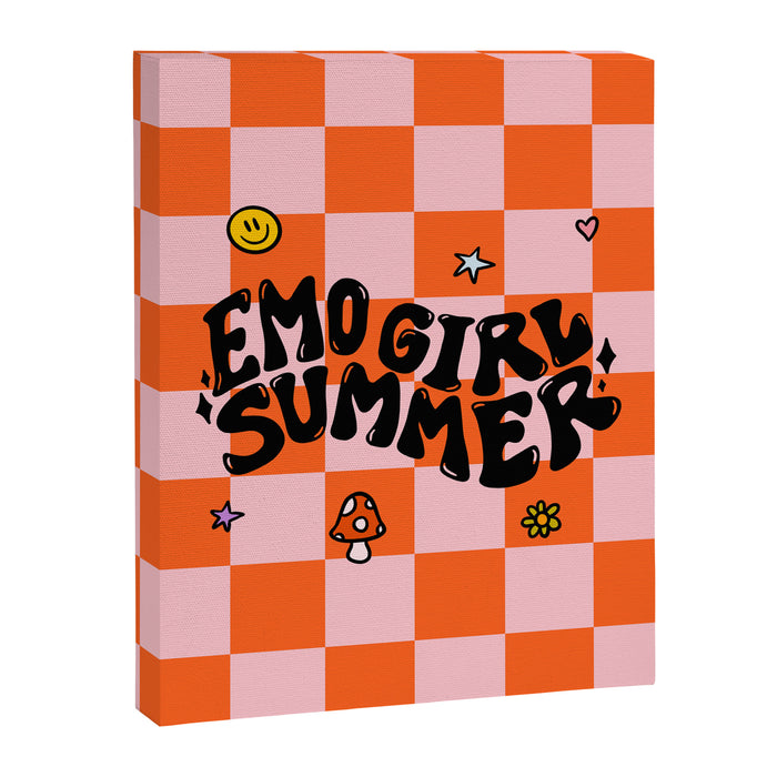 Emo Girl Summer Canvas Print Gallery Image 1
