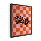 Emo Girl Summer Framed Canvas Print Gallery Image 2