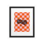Emo Girl Summer Framed Art Print Gallery Image 6
