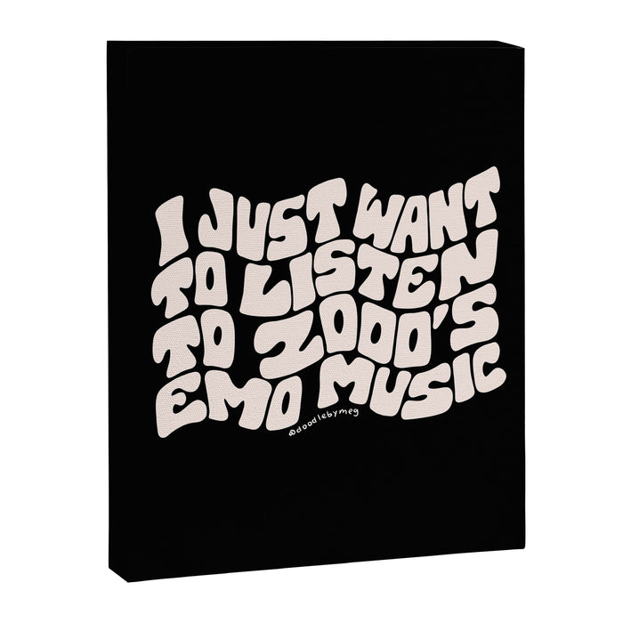 Emo Music Canvas Print Gallery Image 1