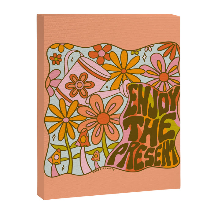 Enjoy the Present Canvas Print Gallery Image 1