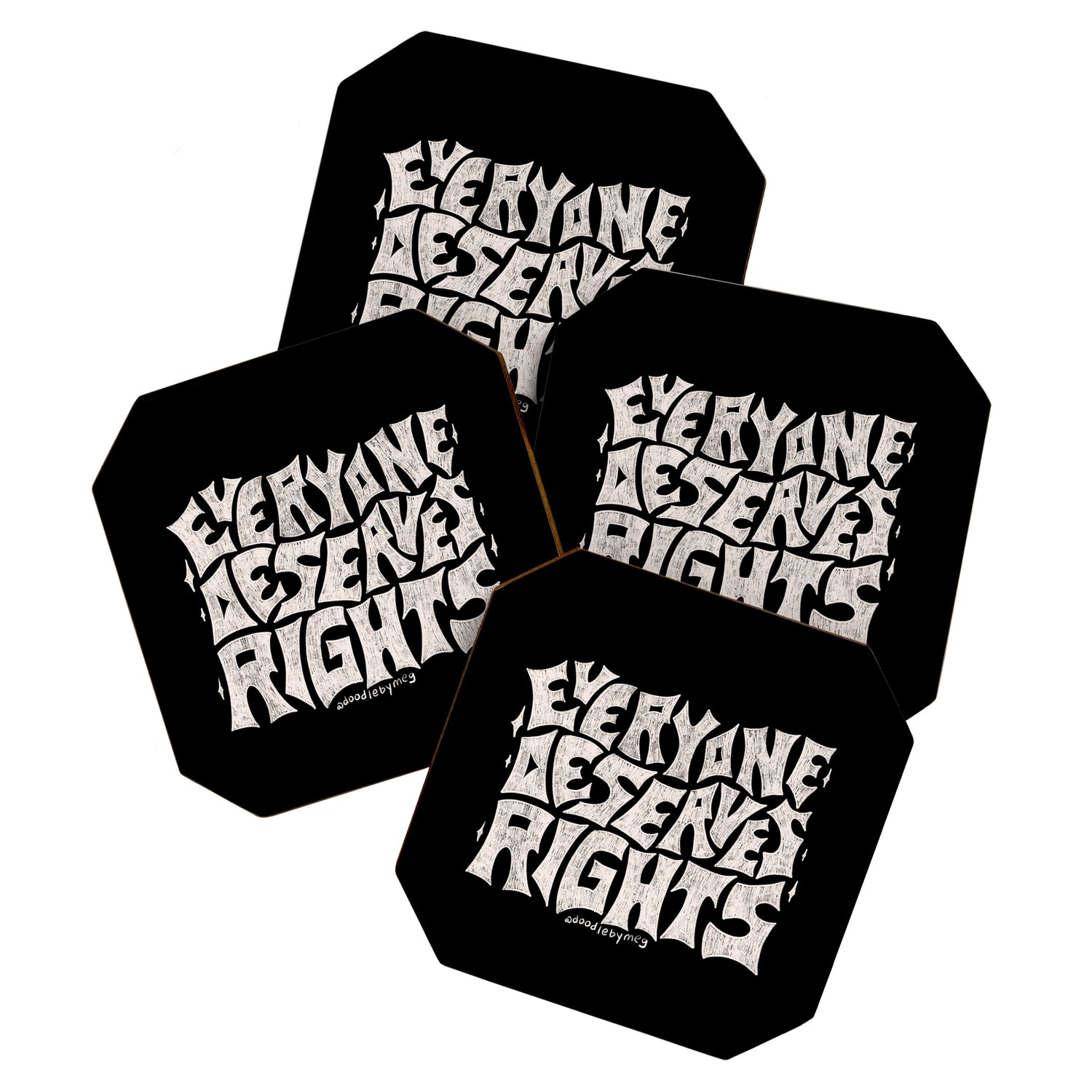 Everyone Deserves Rights Coaster Gallery Image 1