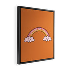 Everyone has Pronouns Framed Canvas Print Gallery Image 2