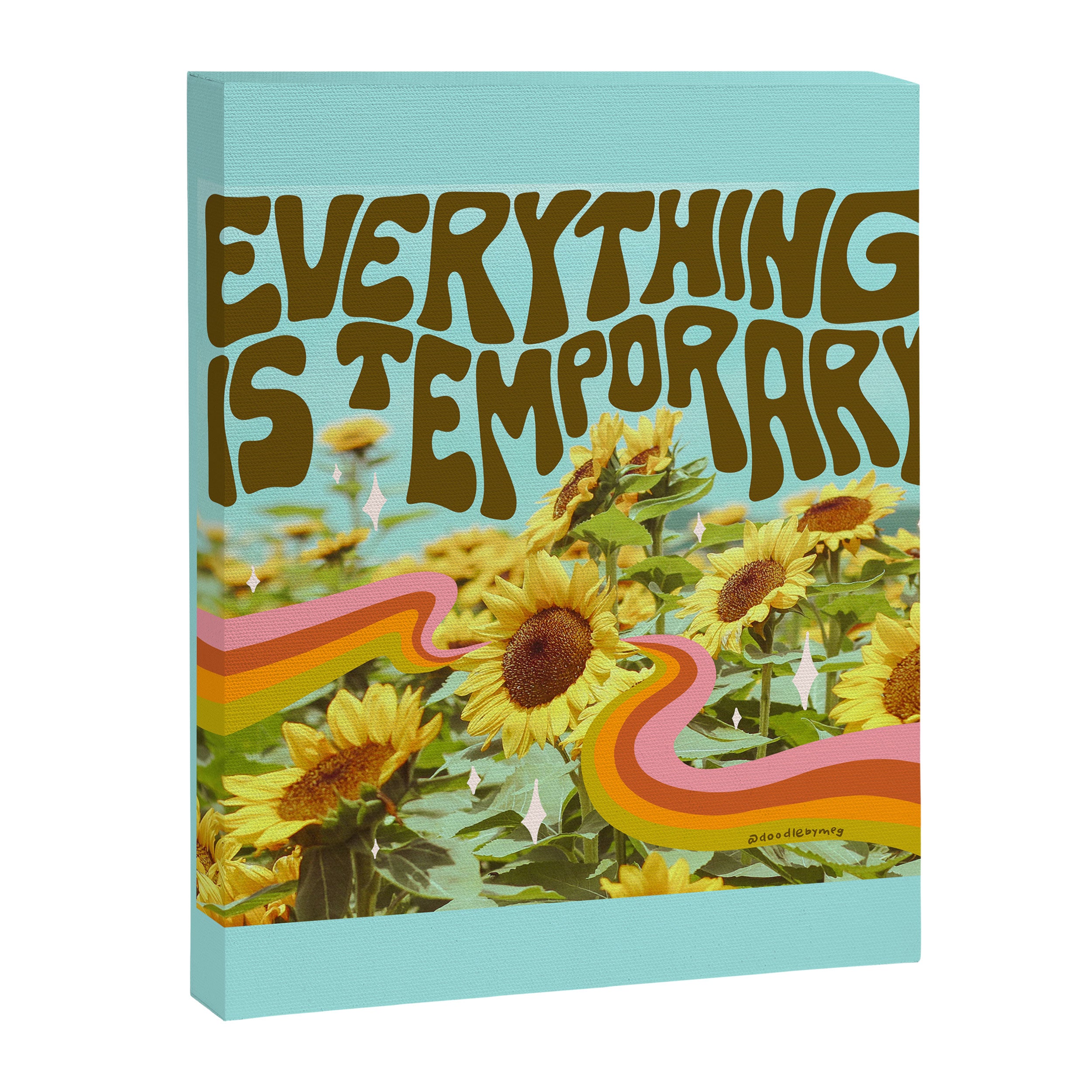 Everything is Temporary Canvas Print Gallery Image 8