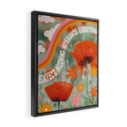 Expect Nothing. Appreciate Everything. Framed Canvas Print Gallery Image 2
