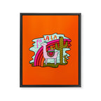 Fa La La Framed Canvas Print Gallery Image 8