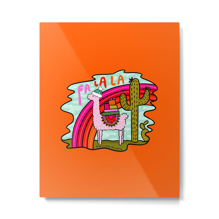 Fa La La Metal Print Gallery Image 1
