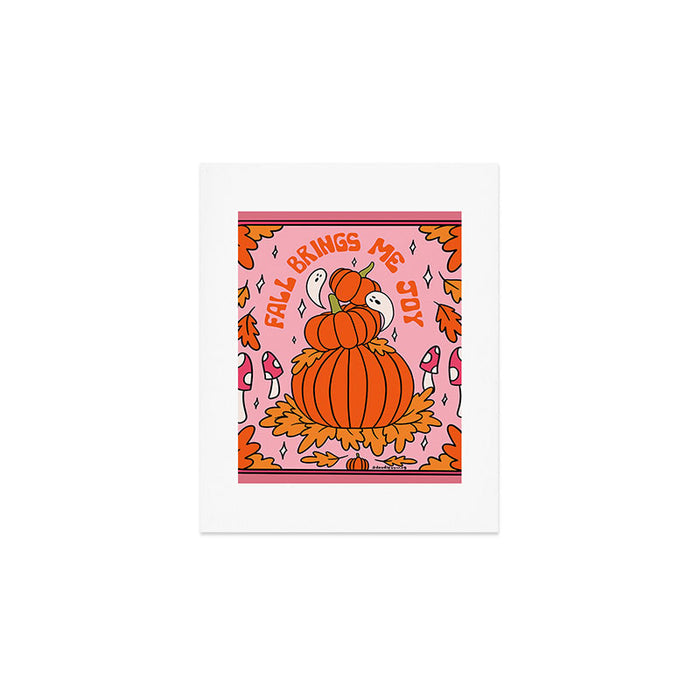 Fall Brings Me Joy Art Print Gallery Image 1