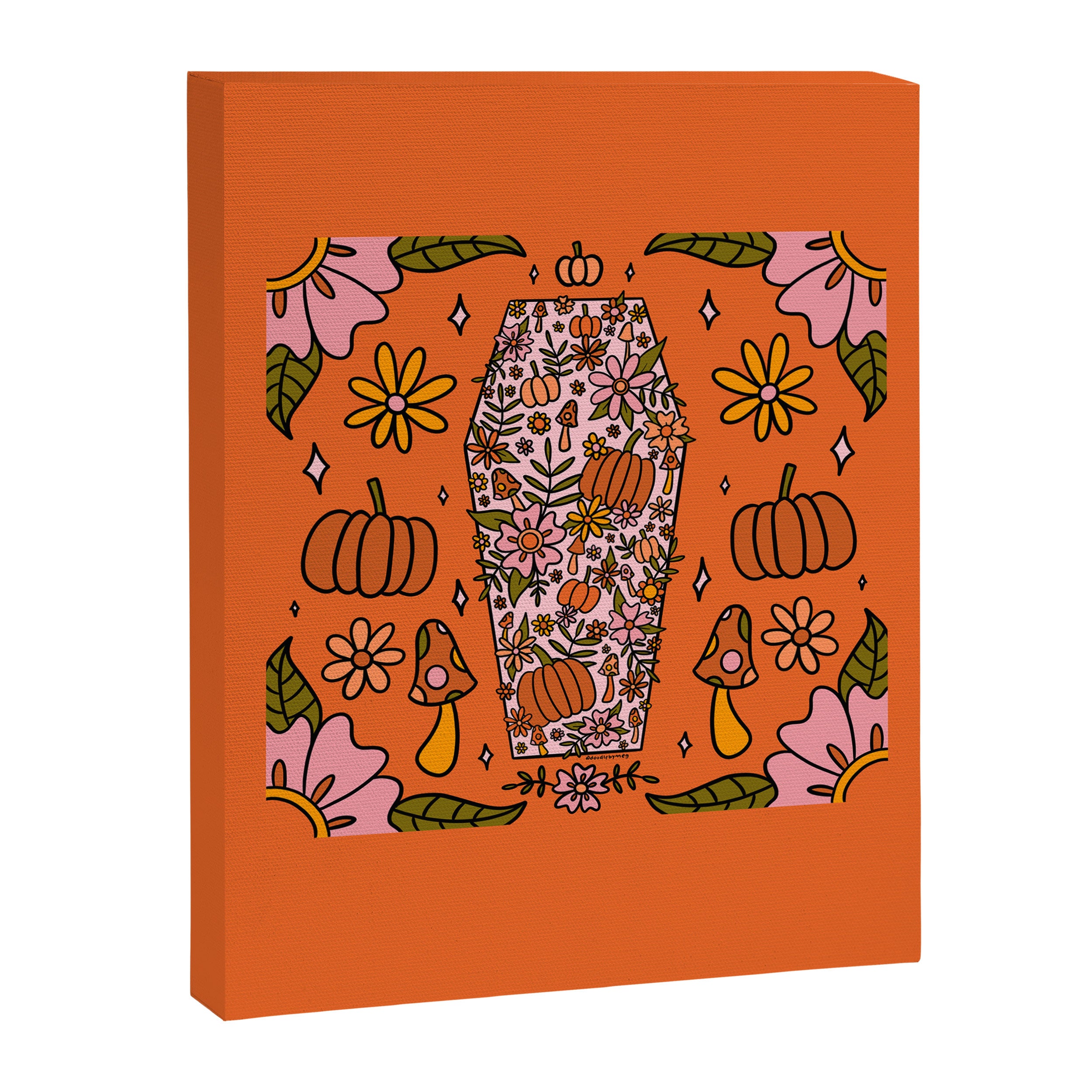 Fall Coffin Canvas Print Gallery Image 8