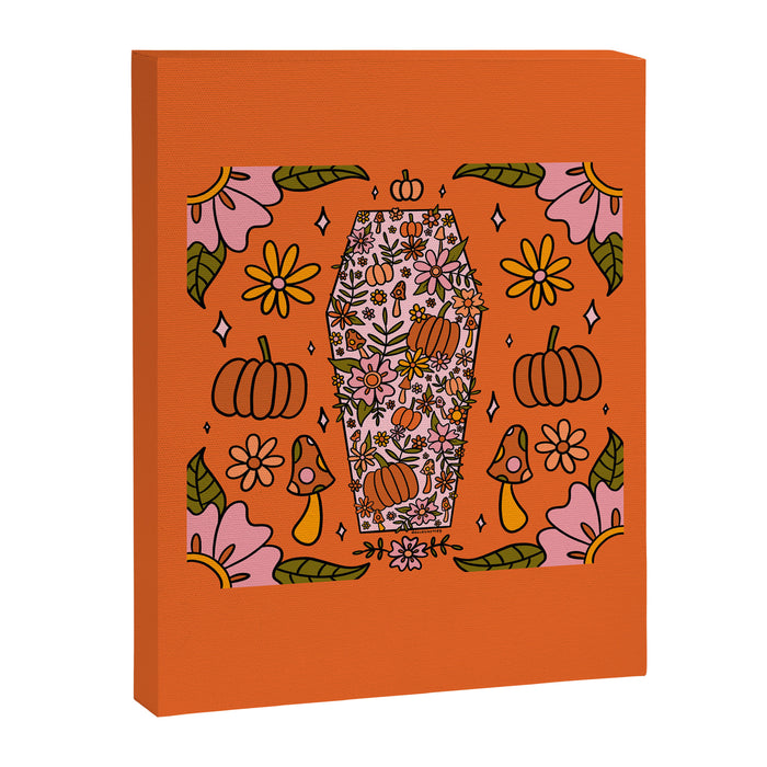 Fall Coffin Canvas Print Gallery Image 1