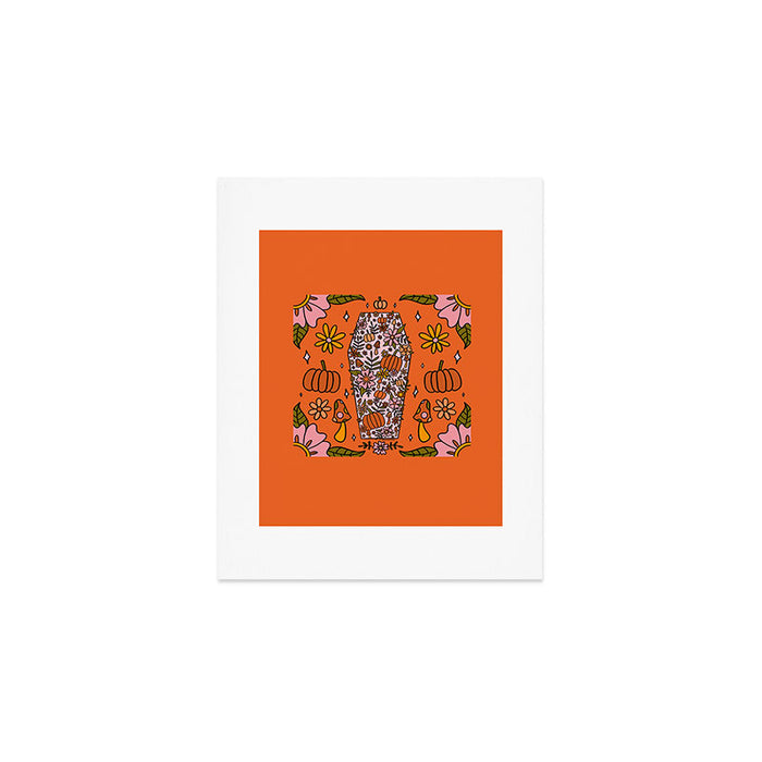 Fall Coffin Art Print Gallery Image 1